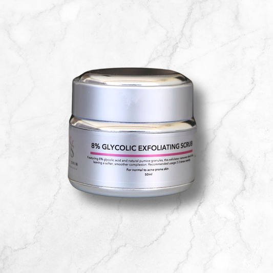 8% GLYCOLIC EXFOLIATING SCRUB (50ml)