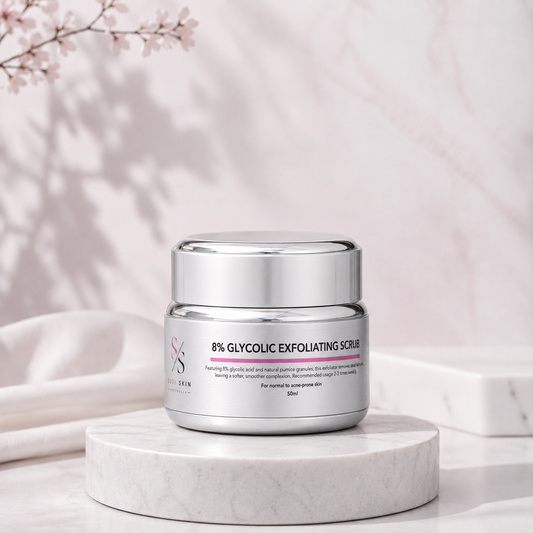 8% GLYCOLIC EXFOLIATING SCRUB (50ml)