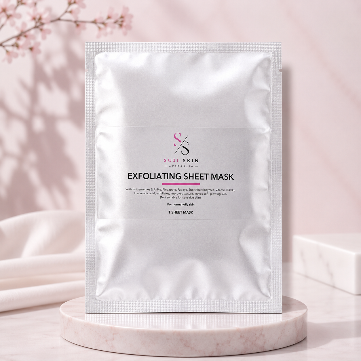 EXFOLIATING SHEET MASK (1 mask)