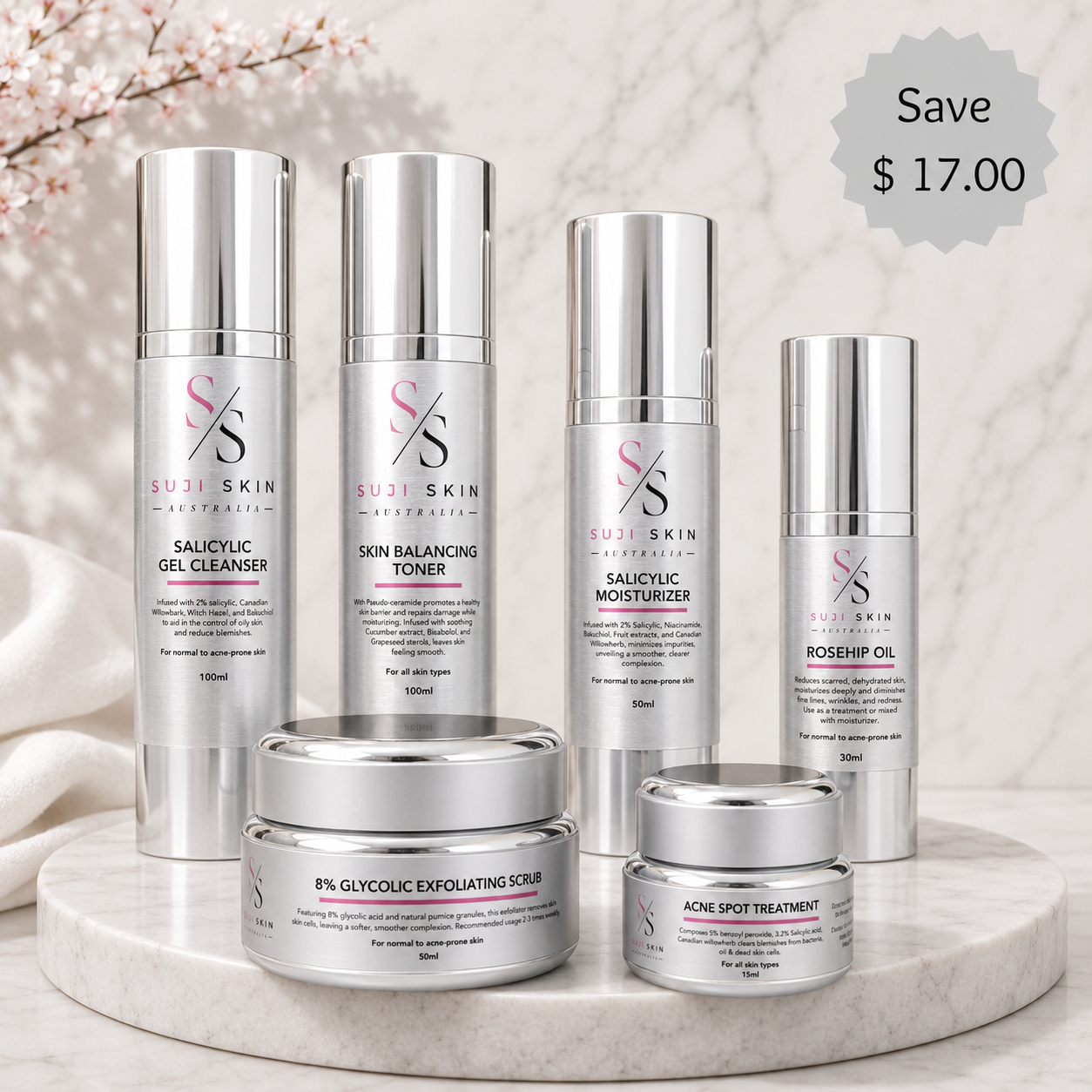 ACNE CONTROL KIT (NORMAL TO DRY SKIN)